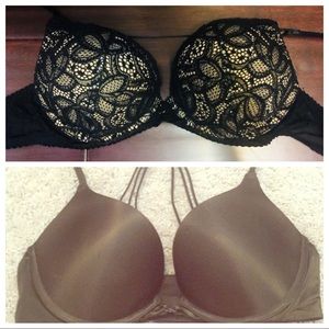 Lot of 2 Victorias Secret BOMBSHELL bra add 2 cups
